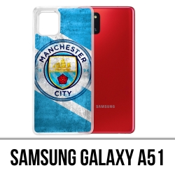 Coque Samsung Galaxy A51 - Manchester Football Grunge