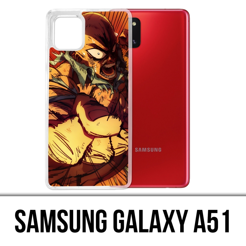 Samsung Galaxy A51 case - One Punch Man Rage