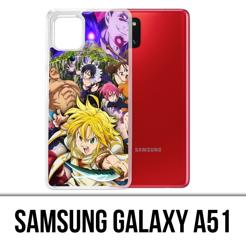 Samsung Galaxy A51 Case - Sieben Todsünden