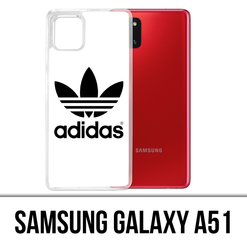 Coque Samsung Galaxy A51 - Adidas Classic Blanc