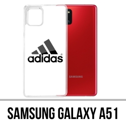 Coque Samsung Galaxy A51 - Adidas Logo Blanc