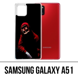 Custodia per Samsung Galaxy A51 - Maschera da incubo americano