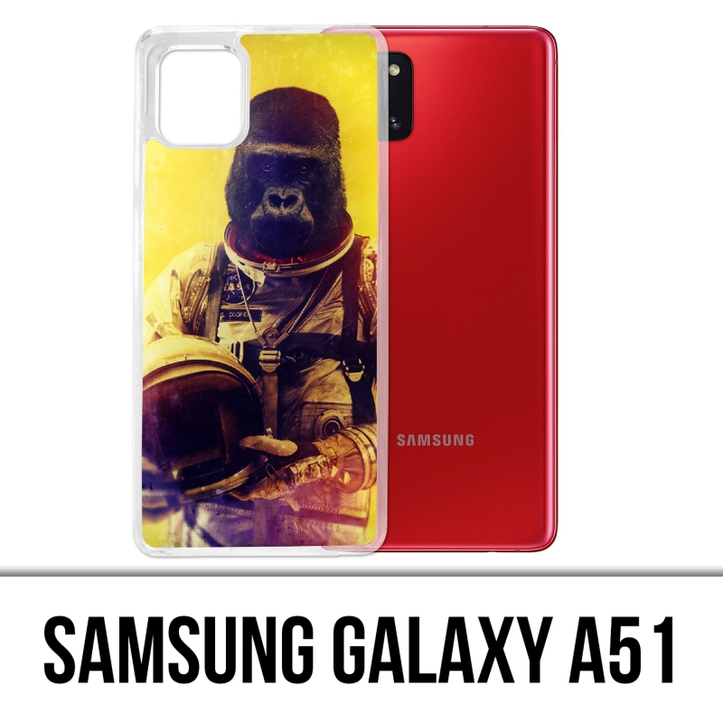 Coque Samsung Galaxy A51 - Animal Astronaute Singe