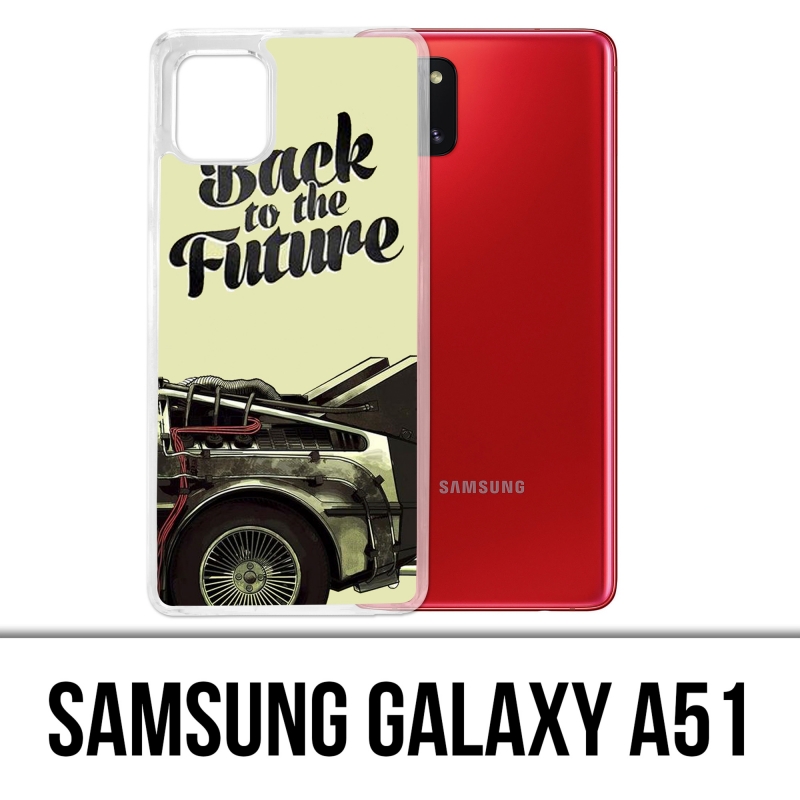 Custodie e protezioni Samsung Galaxy A51 - Ritorno al futuro Delorean