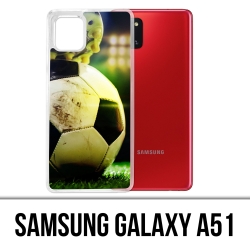 Coque Samsung Galaxy A51 - Ballon Football Pied
