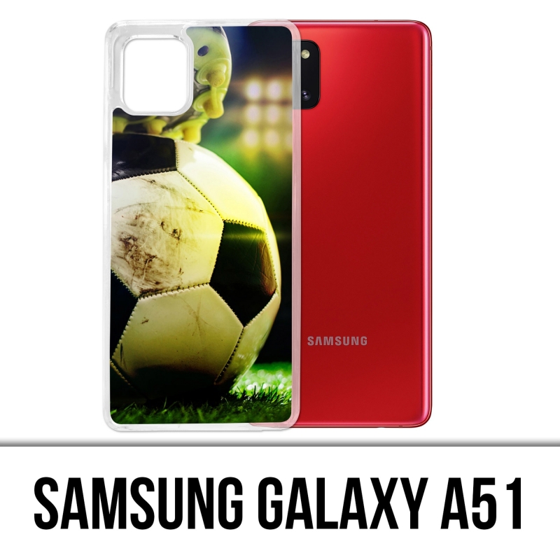 Coque Samsung Galaxy A51 - Ballon Football Pied