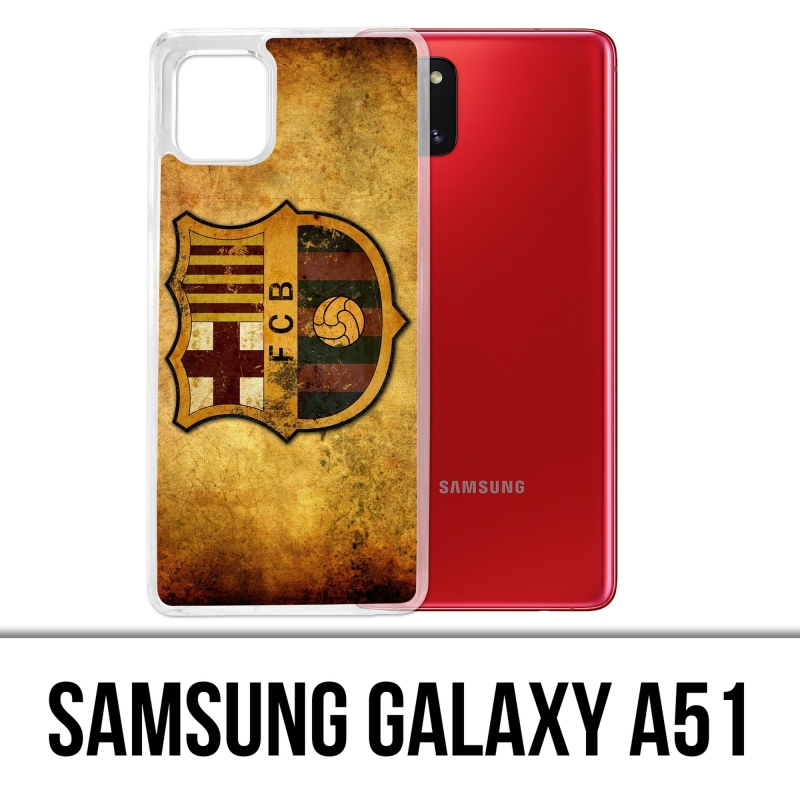 Samsung Galaxy A51 Case - Barcelona Vintage Fußball