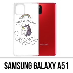Samsung Galaxy A51 Case - Bitch Please Unicorn Unicorn