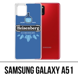 Funda Samsung Galaxy A51 - Logotipo de Braeking Bad Heisenberg