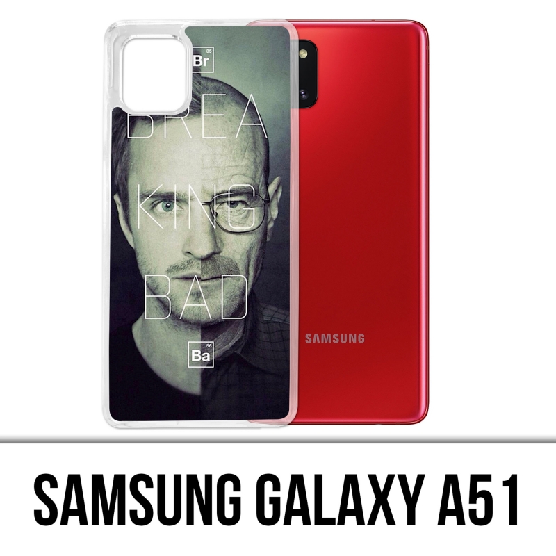 Samsung Galaxy A51 Case - Breaking Bad Faces