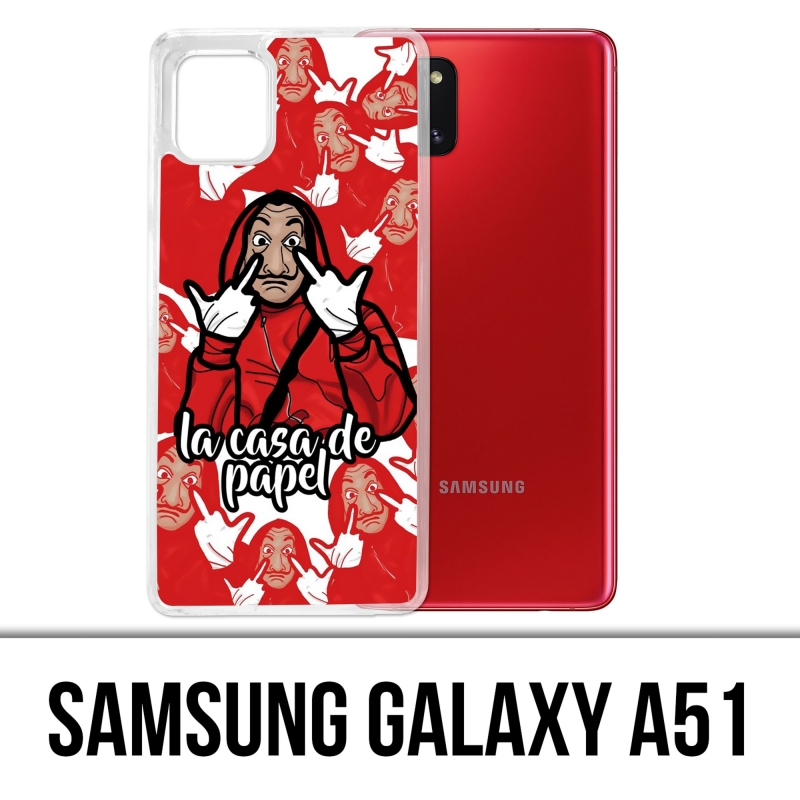 Coque Samsung Galaxy A51 - Casa De Papel Cartoon