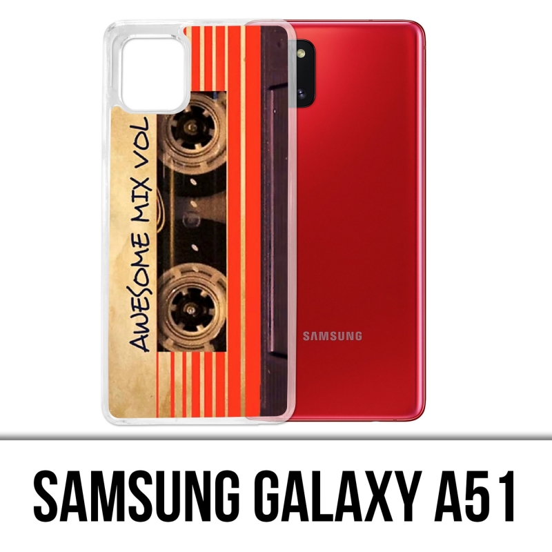 Funda Samsung Galaxy A51 - Casete de audio vintage de Guardianes de la Galaxia