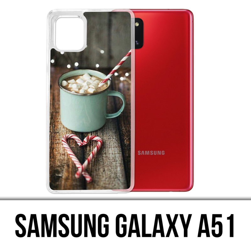 Funda Samsung Galaxy A51 - Chocolate caliente con malvavisco