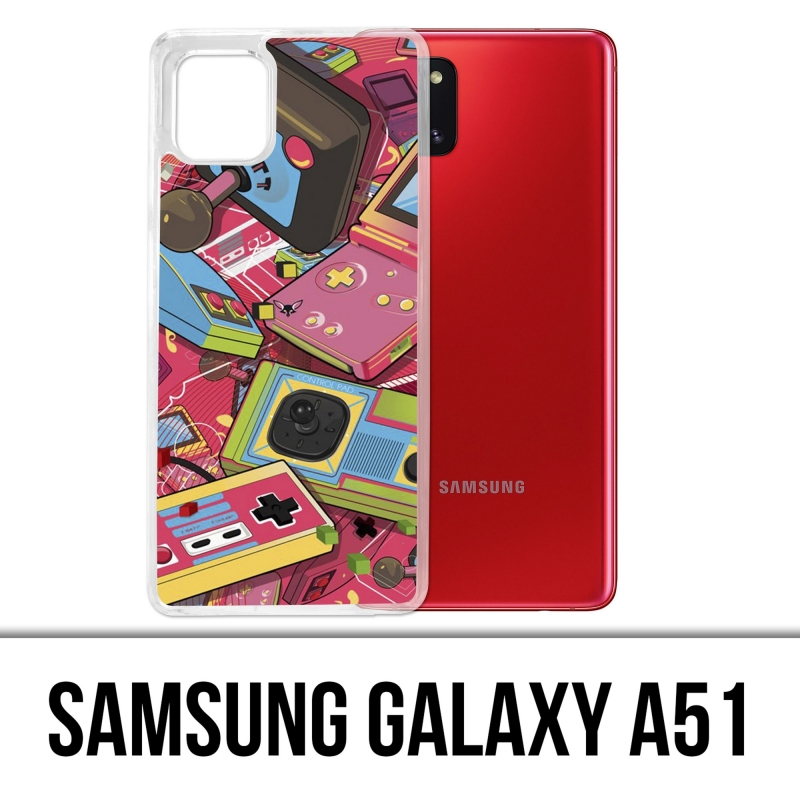 Coque Samsung Galaxy A51 - Consoles Retro Vintage