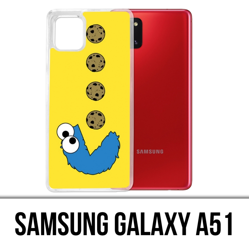 Samsung Galaxy A51 Case - Cookie Monster Pacman