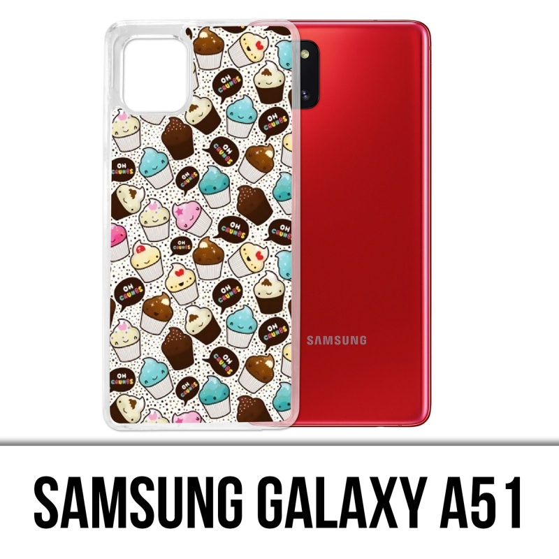 Coque Samsung Galaxy A51 - Cupcake Kawaii