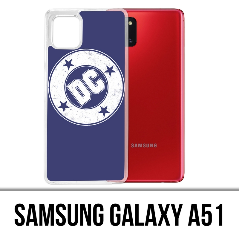 Custodia per Samsung Galaxy A51 - Logo vintage Dc Comics