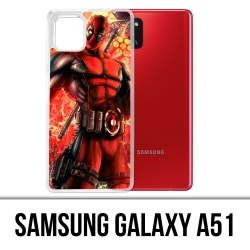 Funda Samsung Galaxy A51 - Comic de Deadpool