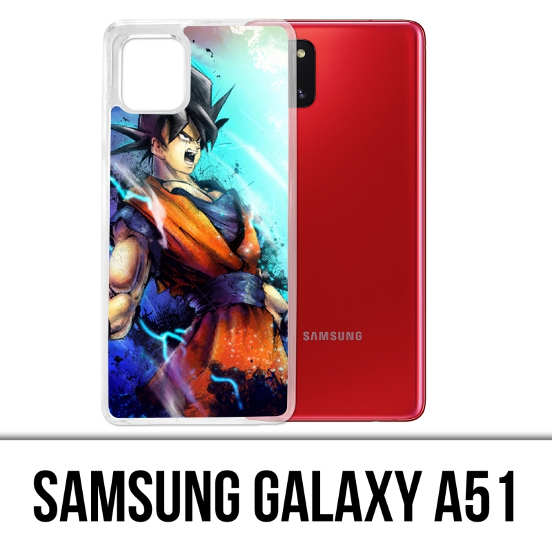 Funda Samsung Galaxy A51 - Dragon Ball Goku Color