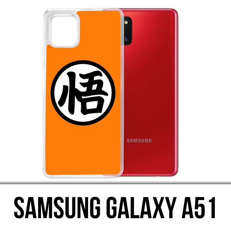 Custodia per Samsung Galaxy A51 - Logo Dragon Ball Goku