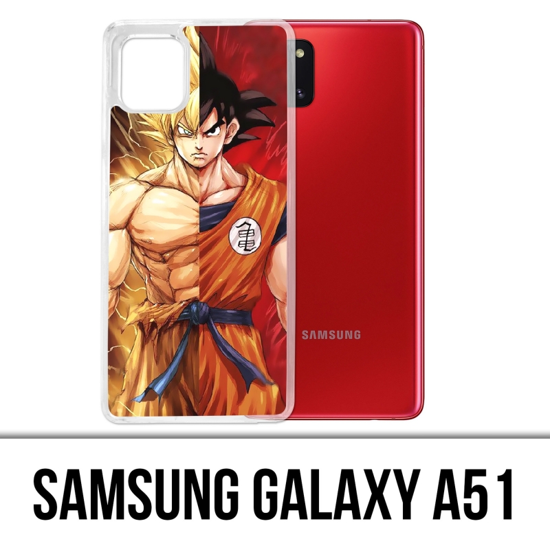 Coque Samsung Galaxy A51 - Dragon Ball Goku Super Saiyan