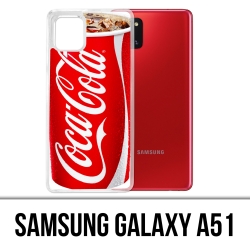 Custodia per Samsung Galaxy A51 - Fast Food Coca Cola