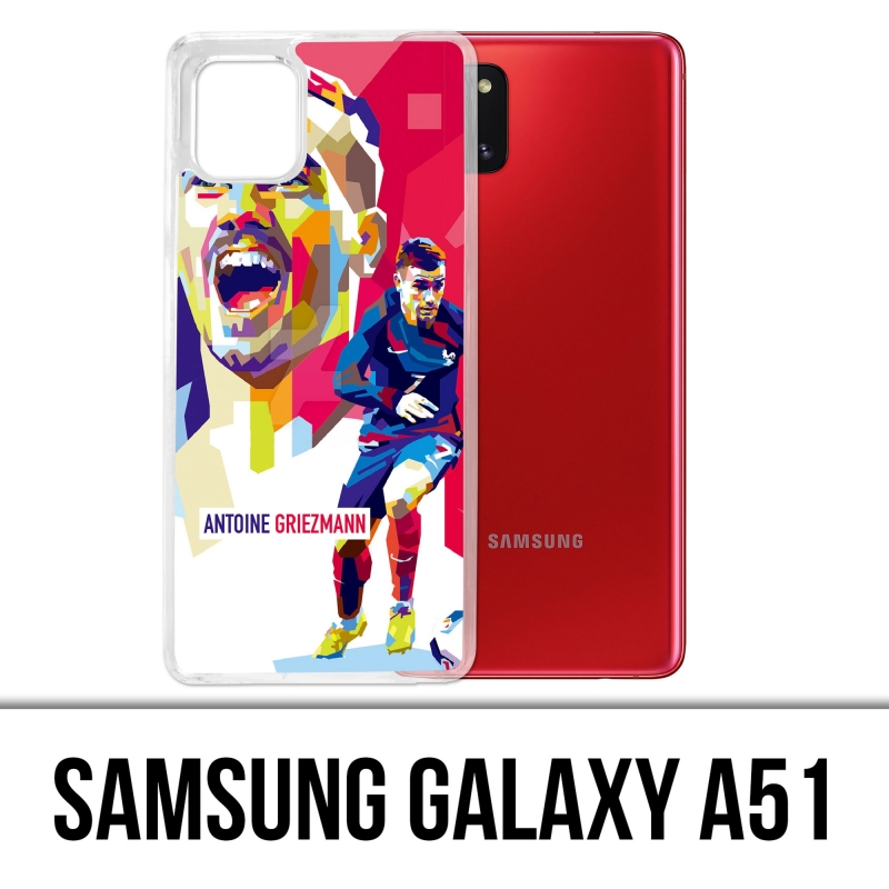 Samsung Galaxy A51 Case - Fußball Griezmann