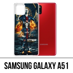 Custodia per Samsung Galaxy A51 - Football Psg Neymar Victory