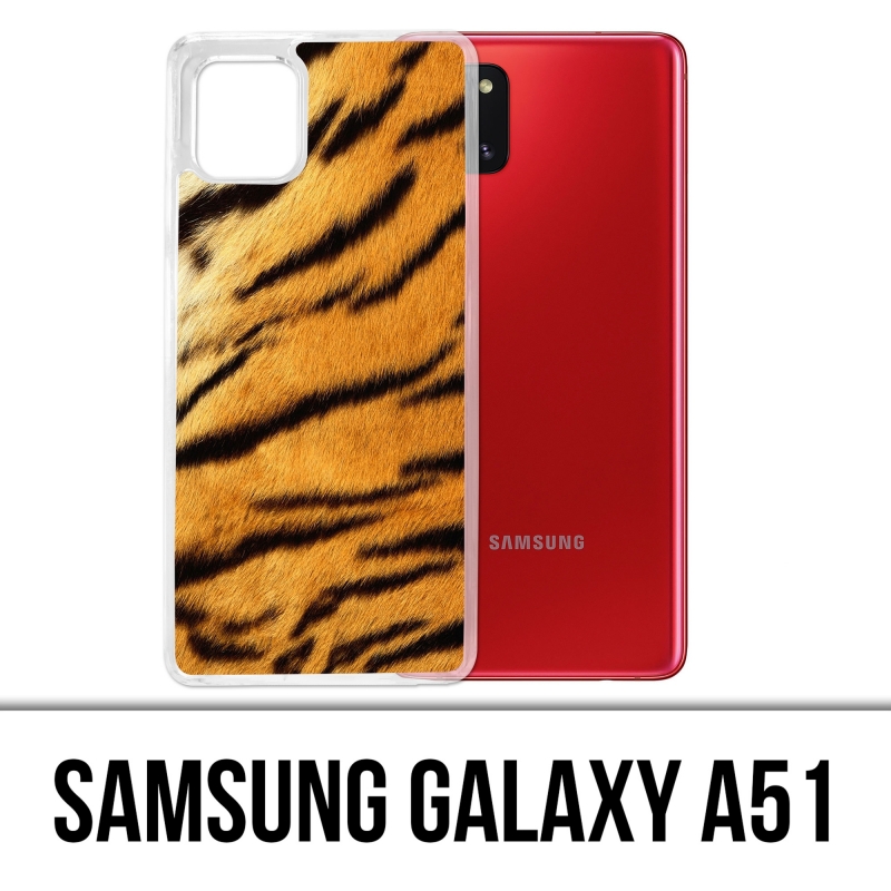 Custodia per Samsung Galaxy A51 - Pelliccia di tigre
