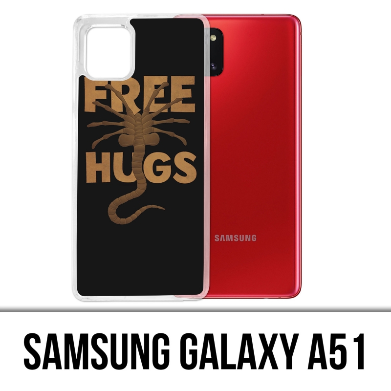 Coque Samsung Galaxy A51 - Free Hugs Alien