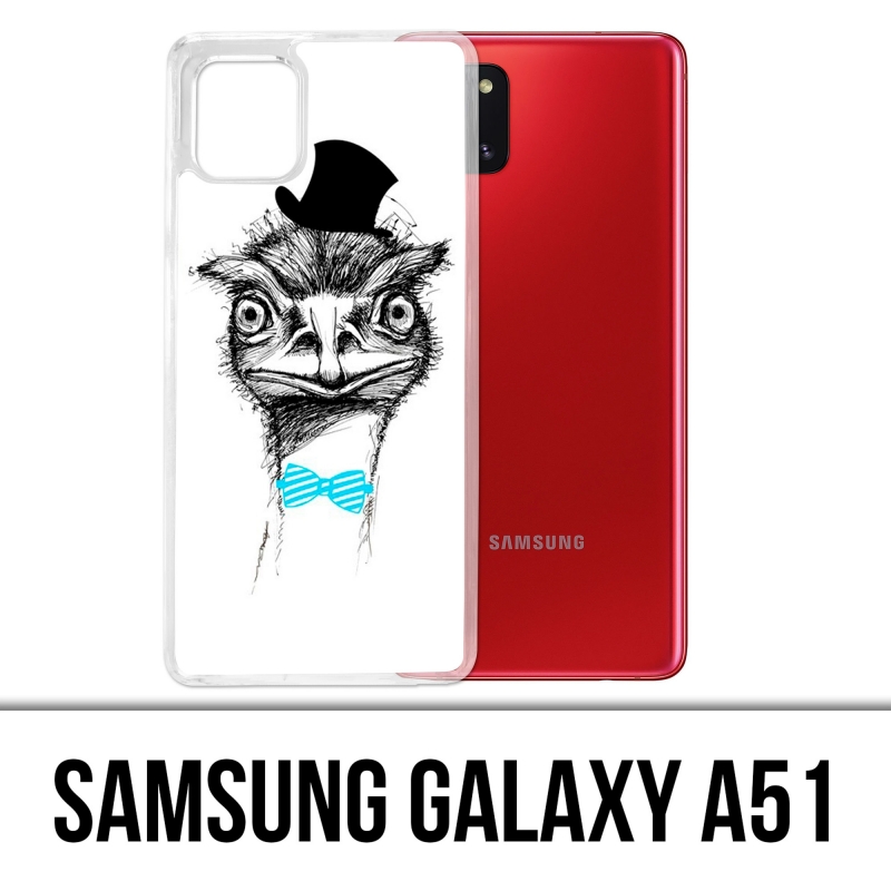 Coque Samsung Galaxy A51 - Funny Autruche