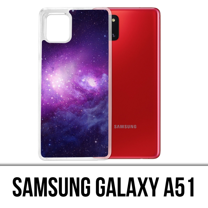 Custodia per Samsung Galaxy A51 - Galaxy viola