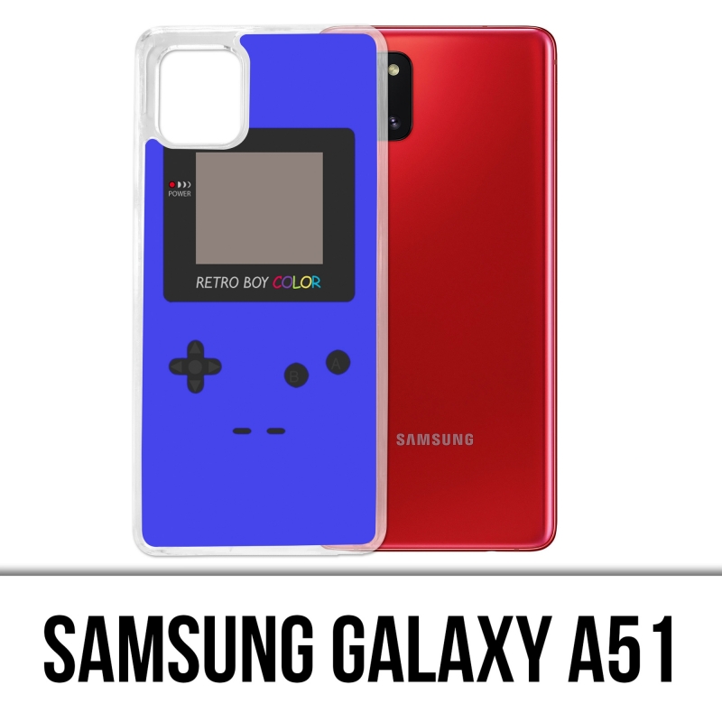 Samsung Galaxy A51 Case - Game Boy Farbe Blau