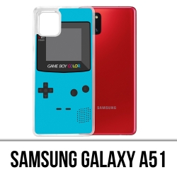 Custodia per Samsung Galaxy A51 - Game Boy Color Turchese