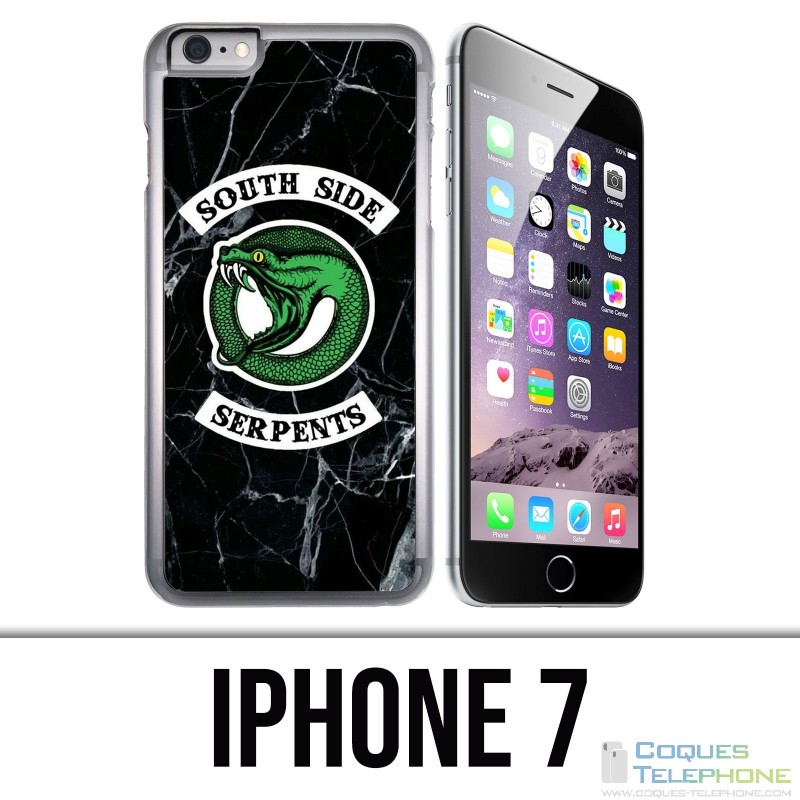 Funda para iPhone 7 - Mármol de serpiente de Riverdale South Side