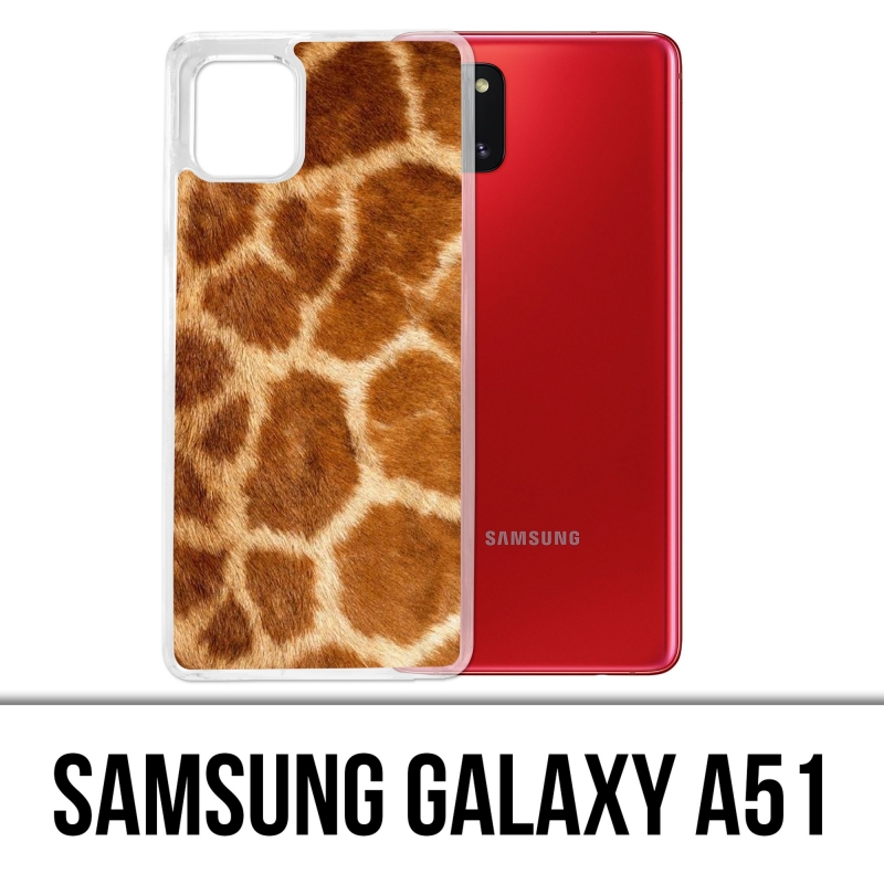 Coque Samsung Galaxy A51 - Girafe Fourrure