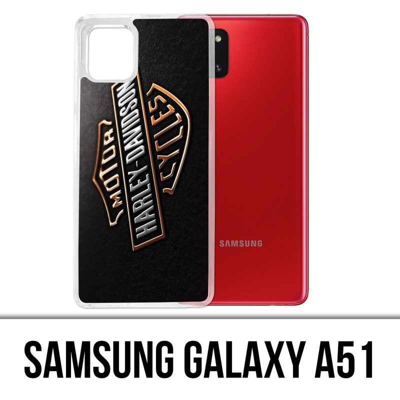 Coque Samsung Galaxy A51 - Harley Davidson Logo