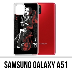 Custodia per Samsung Galaxy A51 - Carta Harley Queen