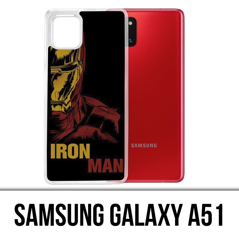 Samsung Galaxy A51 Case - Iron Man Comics