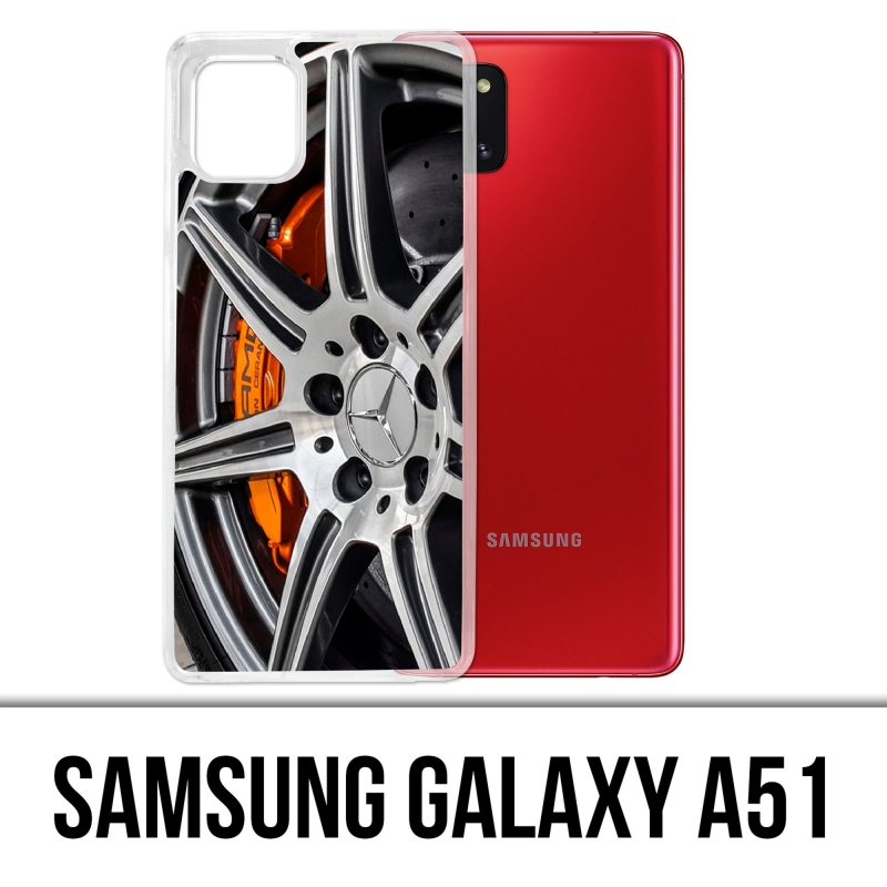 Coque Samsung Galaxy A51 - Jante Mercedes Amg