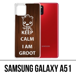 Coque Samsung Galaxy A51 - Keep Calm Groot