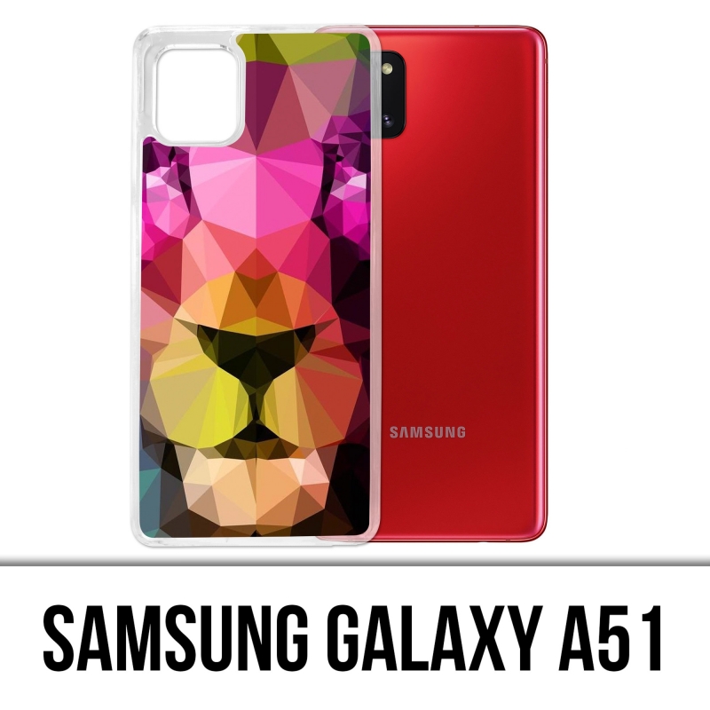Funda Samsung Galaxy A51 - León geométrico