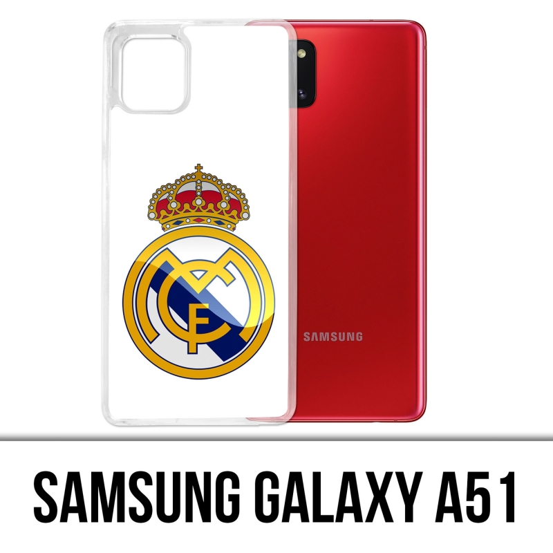 Coque Samsung Galaxy A51 - Logo Real Madrid