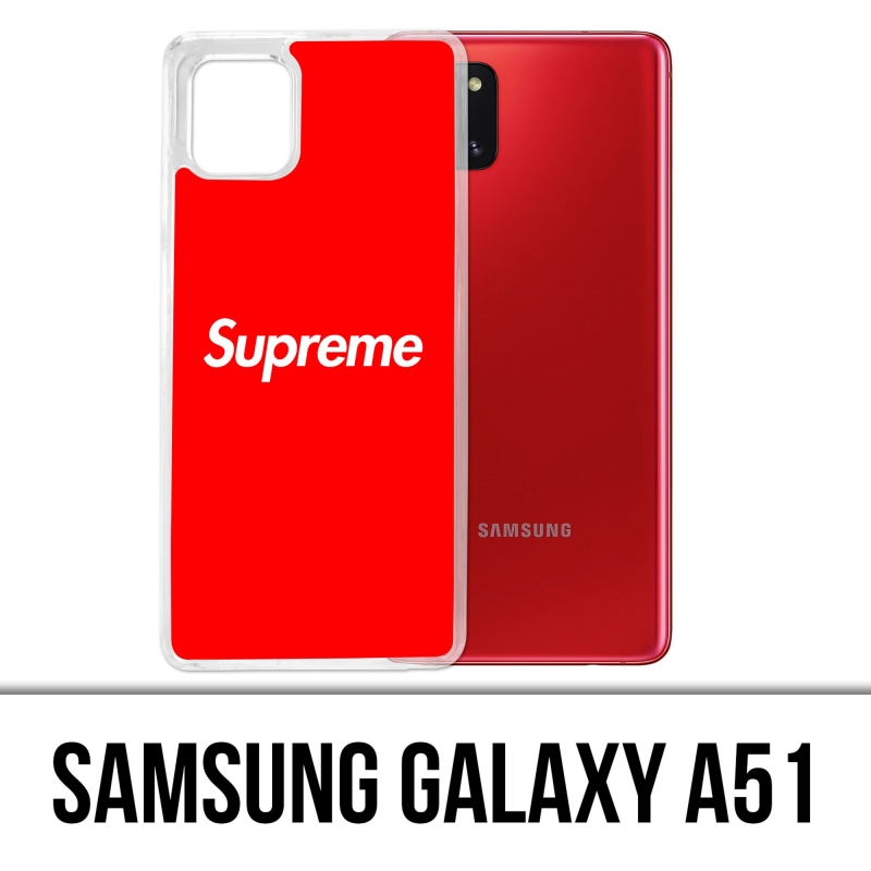 Uitgaan van Monografie Succes Case for Samsung Galaxy A51 - Supreme Logo