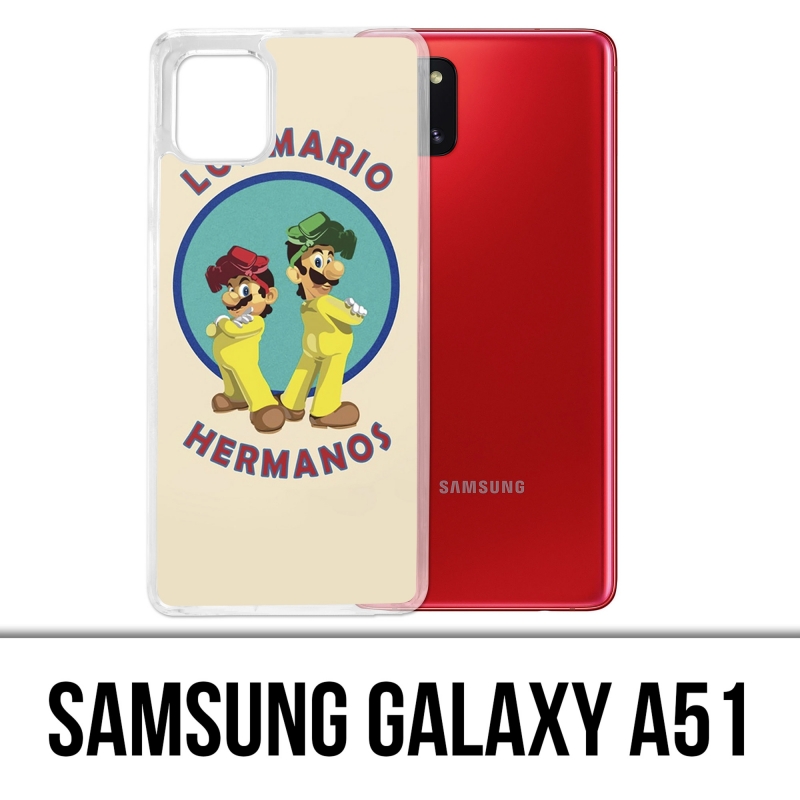 Samsung Galaxy A51 Case - Los Mario Hermanos