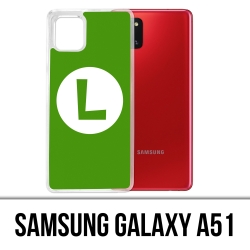 Custodia per Samsung Galaxy A51 - Mario Logo Luigi