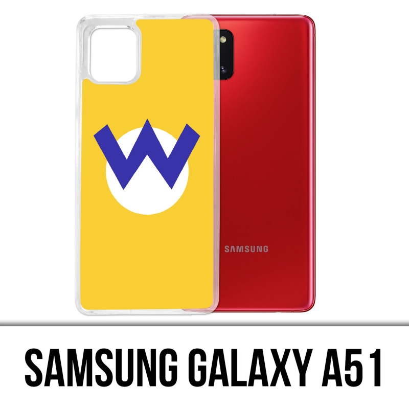Custodia per Samsung Galaxy A51 - Logo Mario Wario