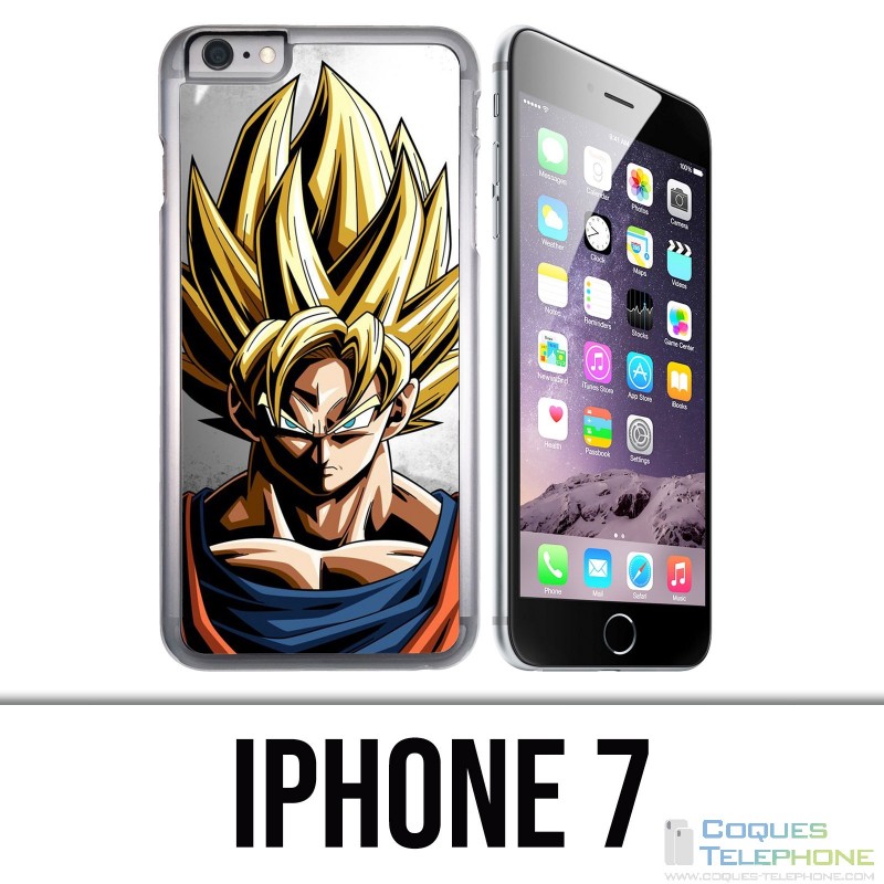 Custodia per iPhone 7 - Sangoku Wall Dragon Ball Super