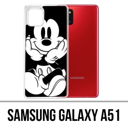 Funda para Samsung Galaxy A51 - Mickey blanco y negro