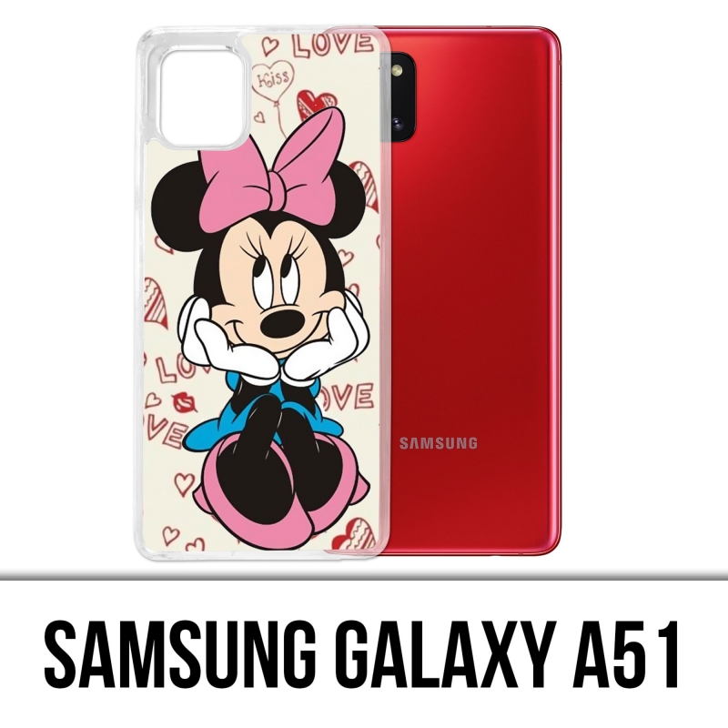 Custodia per Samsung Galaxy A51 - Minnie Love